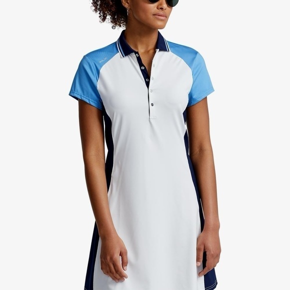 RLX GOLF
Color-Blocked Stretch Jersey Short Sleeve Dress Girls XL 16 - Picture 4 of 8